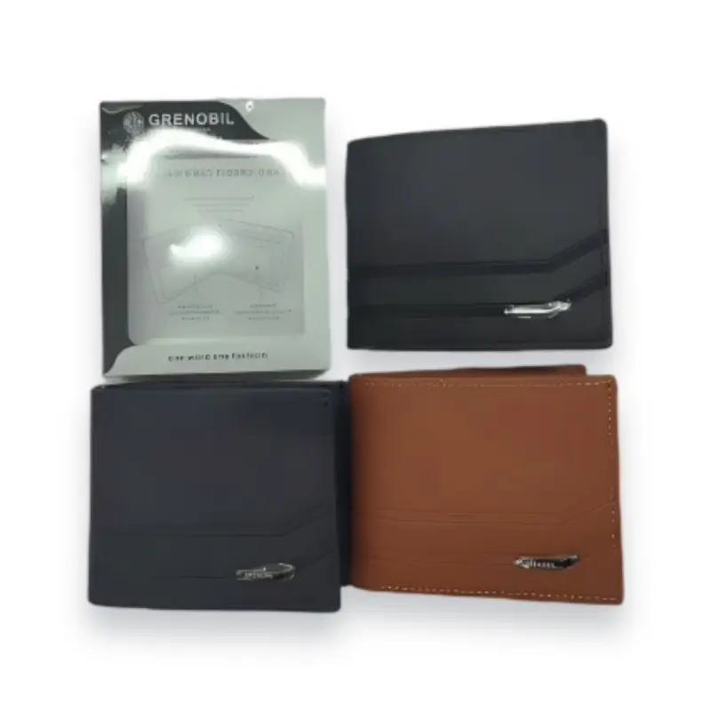 portefeuille pliable en cuir pour homme-14 - Portefeuille Pour Homme - Vente en gros articles de la vie quotidienne Afriqu...