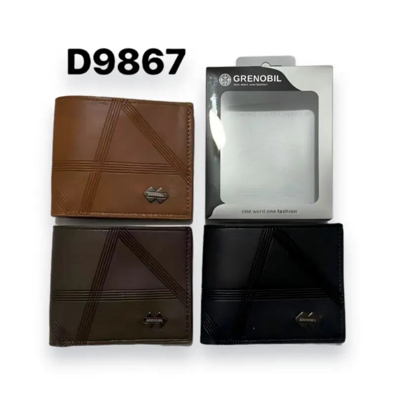 portefeuille pliable en cuir pour homme-15 - Portefeuille Pour Homme - Vente en gros articles de la vie quotidienne Afriqu...
