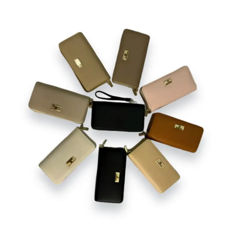 portefeuille en cuir pour femmes-21 - Portefeuille Pour Femme - Vente en gros articles Afrique_Sacs_Parfums_Petit électro...