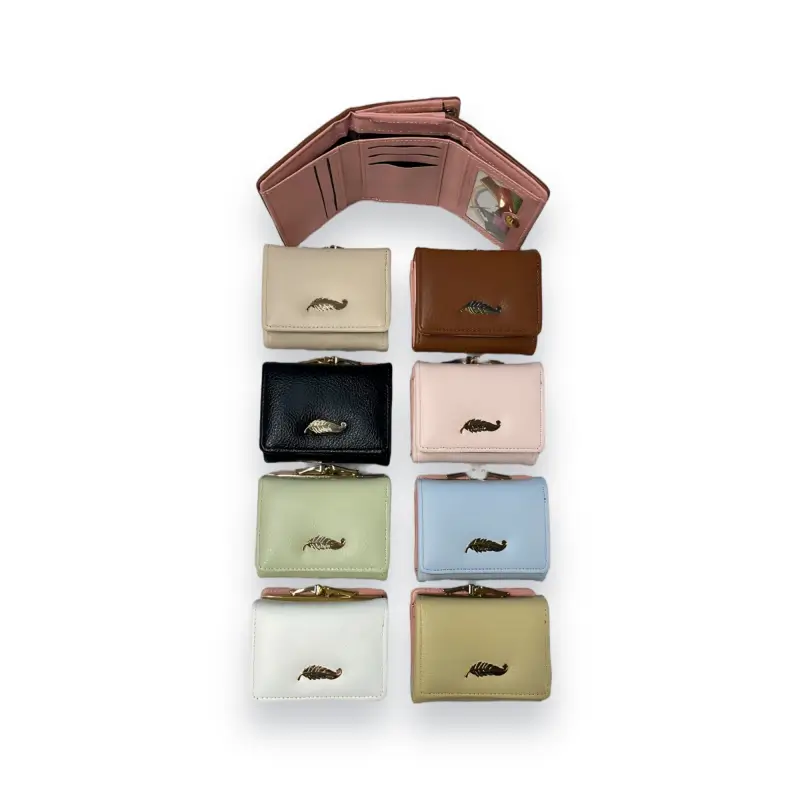portefeuille en cuir pour femmes-24 - Portefeuille Pour Femme - Vente en gros articles Afrique_Sacs_Parfums_Petit électro...