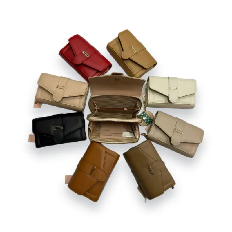 portefeuille en cuir pour femmes-39 - Portefeuille Pour Femme - Vente en gros articles de la vie quotidienne Afrique_Sacs ...